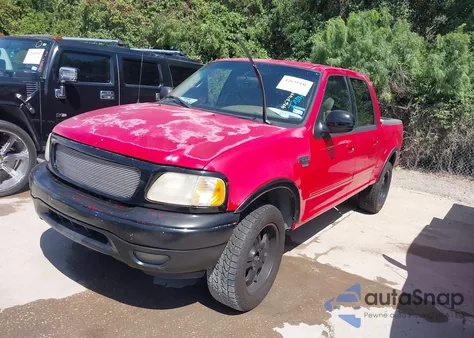 2001 Ford F-150 King Ranch Edition/Lariat/Xlt z USA, uszkodzony, nr VIN 1FTRW08L41KA62544